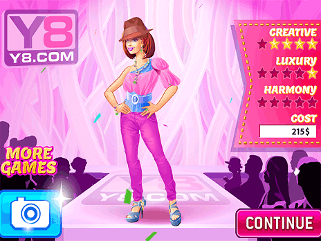 Play Famous Fashion Designer game online - Y8.COM