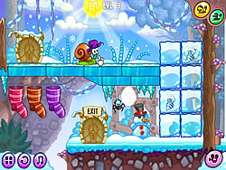 Play Snail Bob 6: Winter Story game online - Y8.COM