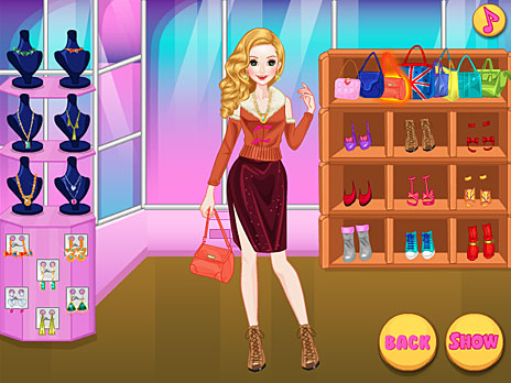 Play Fashion Doll Shopping Day game online - Y8.COM