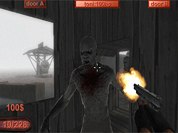 FPS Zombie Range Webgl game